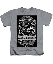Rubino Vintage Original - Kids T-Shirt Kids T-Shirt Pixels Heather Small 