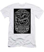 Rubino Vintage Original - Men's T-Shirt (Athletic Fit) Men's T-Shirt (Athletic Fit) Pixels White Small 