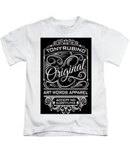Rubino Vintage Original - Kids T-Shirt Kids T-Shirt Pixels White Small 