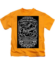 Rubino Vintage Original - Kids T-Shirt Kids T-Shirt Pixels Gold Small 