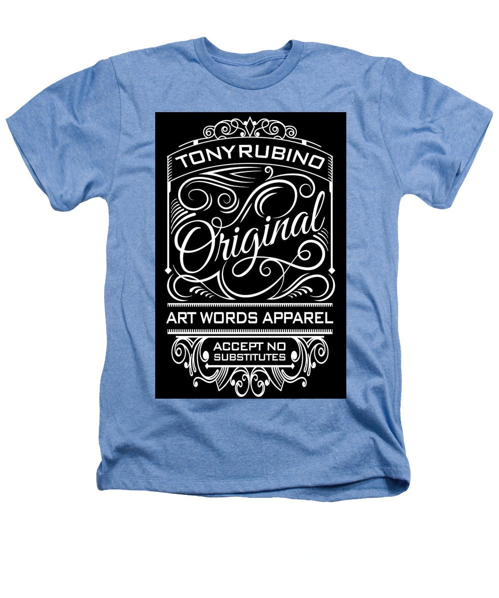 Rubino Vintage Original - Heathers T-Shirt Heathers T-Shirt Pixels Light Blue Small 