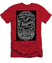 Rubino Vintage Original - Men's T-Shirt (Athletic Fit) Men's T-Shirt (Athletic Fit) Pixels Red Small 