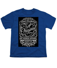 Rubino Vintage Original - Youth T-Shirt Youth T-Shirt Pixels Royal Small 