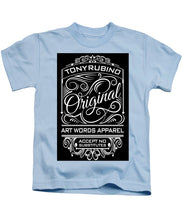 Rubino Vintage Original - Kids T-Shirt Kids T-Shirt Pixels Light Blue Small 
