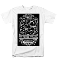 Rubino Vintage Original - Men's T-Shirt  (Regular Fit) Men's T-Shirt (Regular Fit) Pixels White Small 