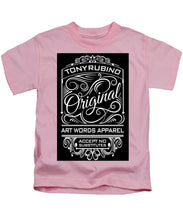 Rubino Vintage Original - Kids T-Shirt Kids T-Shirt Pixels Pink Small 