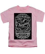 Rubino Vintage Original - Kids T-Shirt Kids T-Shirt Pixels Pink Small 