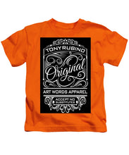 Rubino Vintage Original - Kids T-Shirt Kids T-Shirt Pixels Orange Small 