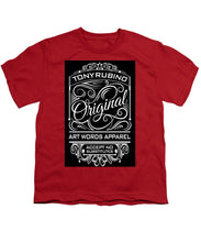 Rubino Vintage Original - Youth T-Shirt Youth T-Shirt Pixels Red Small 