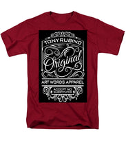 Rubino Vintage Original - Men's T-Shirt  (Regular Fit) Men's T-Shirt (Regular Fit) Pixels Cardinal Small 