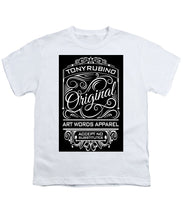 Rubino Vintage Original - Youth T-Shirt Youth T-Shirt Pixels White Small 
