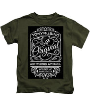 Rubino Vintage Original - Kids T-Shirt Kids T-Shirt Pixels Military Green Small 