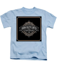 Rubino Vintage Sign - Kids T-Shirt Kids T-Shirt Pixels Light Blue Small 