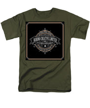 Rubino Vintage Sign - Men's T-Shirt  (Regular Fit) Men's T-Shirt (Regular Fit) Pixels Military Green Small 