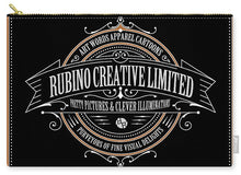 Rubino Vintage Sign - Carry-All Pouch Carry-All Pouch Pixels Large (12.5" x 8.5")  