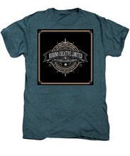 Rubino Vintage Sign - Men's Premium T-Shirt Men's Premium T-Shirt Pixels Steel Blue Heather Small 
