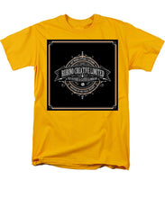 Rubino Vintage Sign - Men's T-Shirt  (Regular Fit) Men's T-Shirt (Regular Fit) Pixels Gold Small 