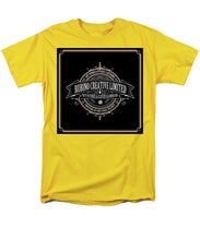 Rubino Vintage Sign - Men's T-Shirt  (Regular Fit) Men's T-Shirt (Regular Fit) Pixels Yellow Small 