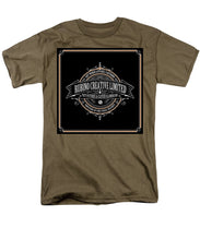 Rubino Vintage Sign - Men's T-Shirt  (Regular Fit) Men's T-Shirt (Regular Fit) Pixels Safari Green Small 