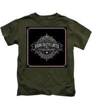 Rubino Vintage Sign - Kids T-Shirt Kids T-Shirt Pixels Military Green Small 