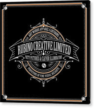 Rubino Vintage Sign - Acrylic Print Acrylic Print Pixels 8.000" x 8.000" Aluminum Mounting Posts 