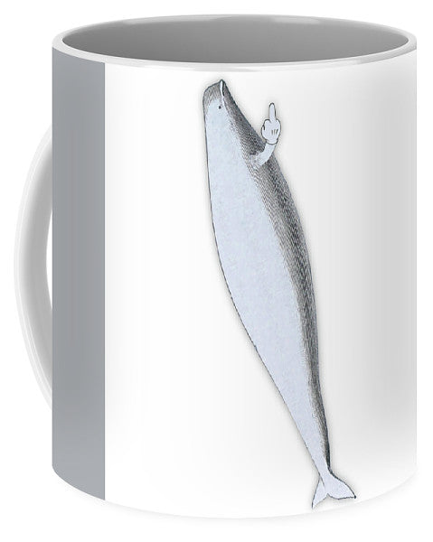 Rubino Whale Finger - Mug