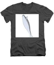Rubino Whale Finger - Men's V-Neck T-Shirt