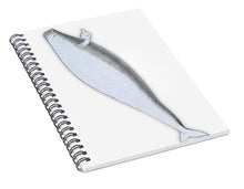 Rubino Whale Finger - Spiral Notebook