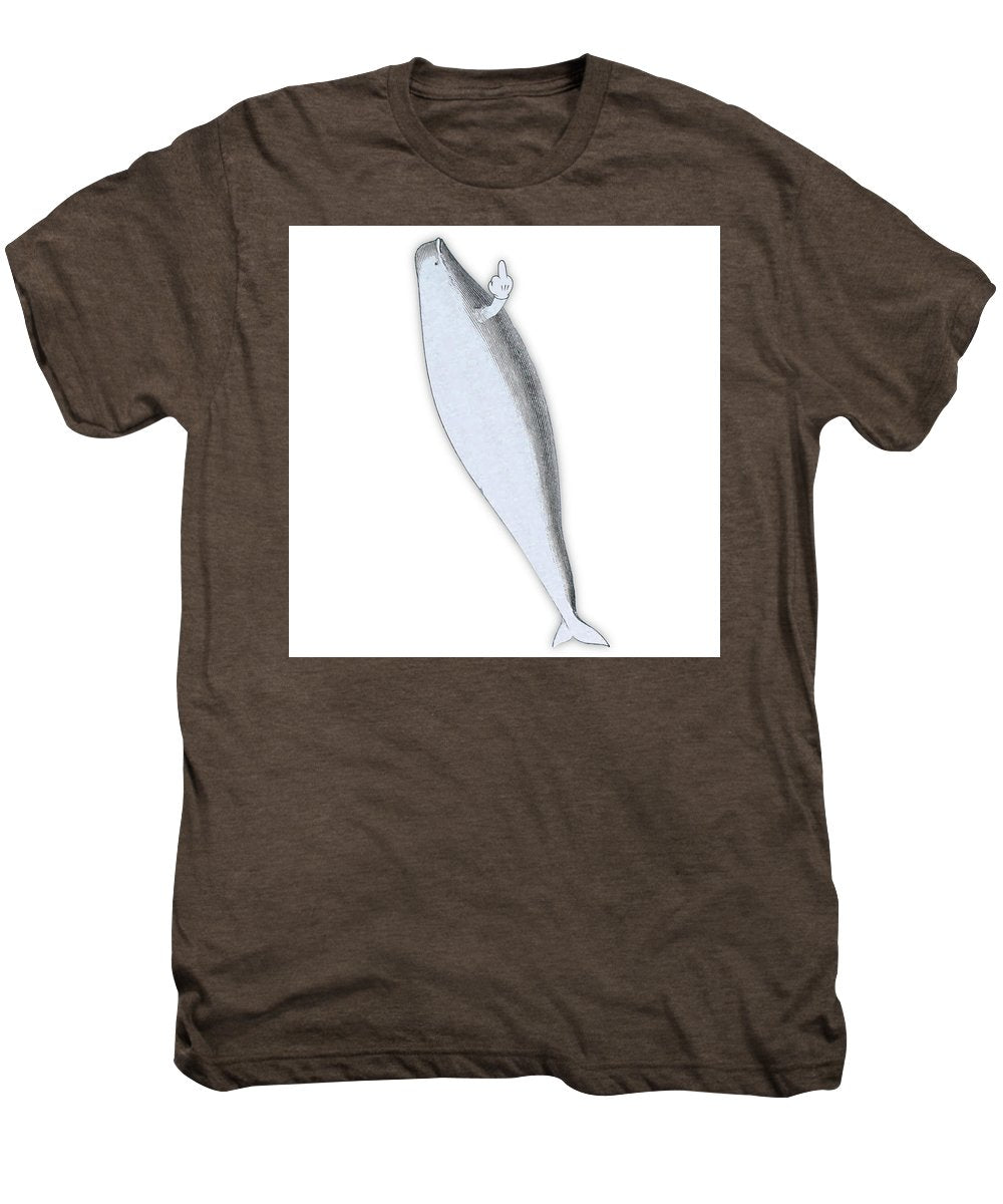 Rubino Whale Finger - Men's Premium T-Shirt