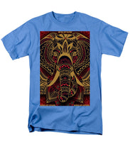 Rubino Zen Elephant Red - Men's T-Shirt  (Regular Fit) Men's T-Shirt (Regular Fit) Pixels Carolina Blue Small 