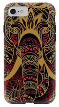 Rubino Zen Elephant Red - Phone Case Phone Case Pixels IPhone 8 Tough Case  