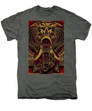 Rubino Zen Elephant Red - Men's Premium T-Shirt Men's Premium T-Shirt Pixels Platinum Heather Small 