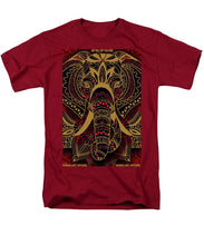 Rubino Zen Elephant Red - Men's T-Shirt  (Regular Fit) Men's T-Shirt (Regular Fit) Pixels Cardinal Small 