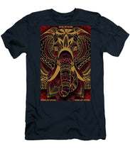Rubino Zen Elephant Red - Men's T-Shirt (Athletic Fit) Men's T-Shirt (Athletic Fit) Pixels Navy Small 