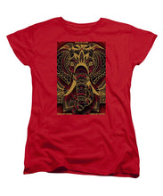 Rubino Zen Elephant Red - Women's T-Shirt (Standard Fit) Women's T-Shirt (Standard Fit) Pixels Red Small 