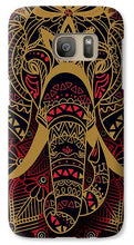 Rubino Zen Elephant Red - Phone Case Phone Case Pixels Galaxy S7 Case  