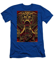 Rubino Zen Elephant Red - Men's T-Shirt (Athletic Fit) Men's T-Shirt (Athletic Fit) Pixels Royal Small 