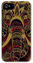 Rubino Zen Elephant Red - Phone Case Phone Case Pixels IPhone 5s Case  