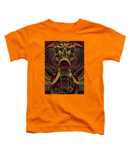 Rubino Zen Elephant Red - Toddler T-Shirt Toddler T-Shirt Pixels Orange Small 