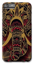 Rubino Zen Elephant Red - Phone Case Phone Case Pixels IPhone 8 Plus Case  