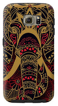 Rubino Zen Elephant Red - Phone Case Phone Case Pixels Galaxy S6 Tough Case  