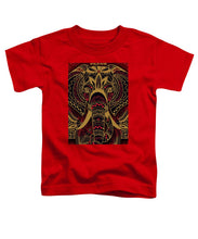 Rubino Zen Elephant Red - Toddler T-Shirt Toddler T-Shirt Pixels Red Small 