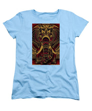 Rubino Zen Elephant Red - Women's T-Shirt (Standard Fit) Women's T-Shirt (Standard Fit) Pixels Light Blue Small 