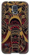 Rubino Zen Elephant Red - Phone Case Phone Case Pixels Galaxy S5 Case  