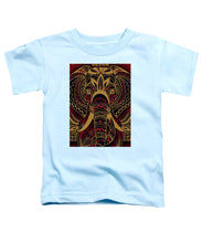 Rubino Zen Elephant Red - Toddler T-Shirt Toddler T-Shirt Pixels Light Blue Small 