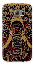 Rubino Zen Elephant Red - Phone Case Phone Case Pixels Galaxy S6 Case  