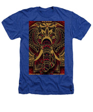 Rubino Zen Elephant Red - Heathers T-Shirt Heathers T-Shirt Pixels Royal Small 