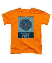 Rubino Zen Flower - Toddler T-Shirt Toddler T-Shirt Pixels Orange Small 