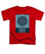 Rubino Zen Flower - Toddler T-Shirt Toddler T-Shirt Pixels Red Small 