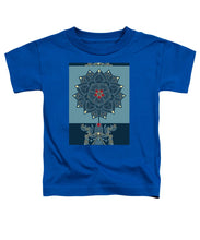 Rubino Zen Flower - Toddler T-Shirt Toddler T-Shirt Pixels Royal Small 